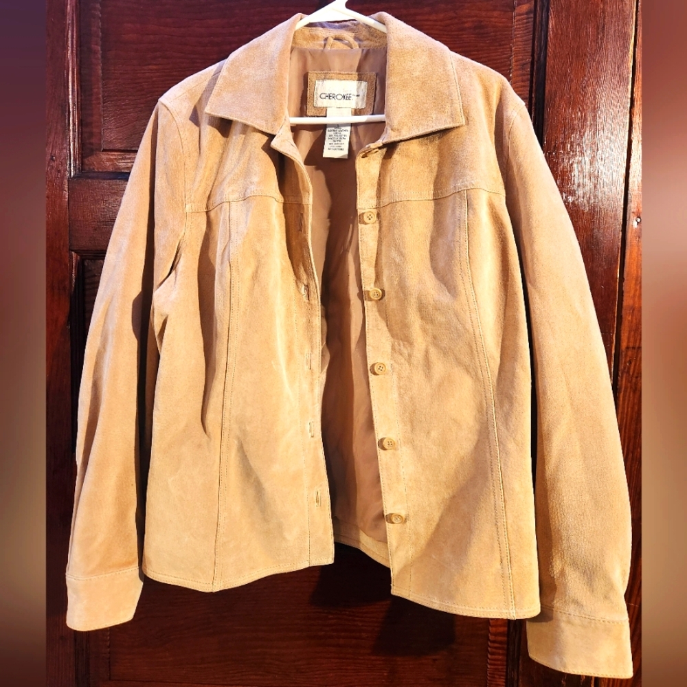 Cherokee Tan Suede Jacket